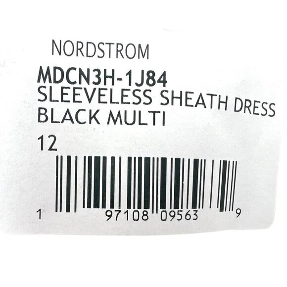Lafayette 148 New York Womens Black Sleeveless Wool Blend Sheath Dress Sz 12 New - Picture 8 of 13